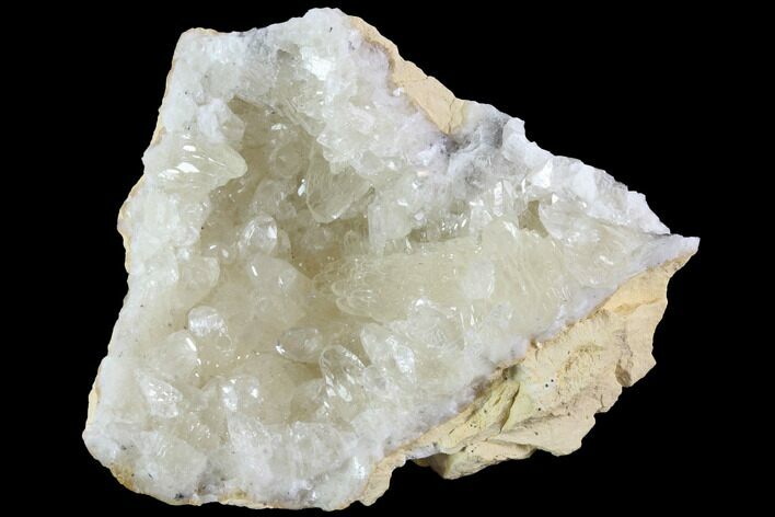 Fluorescent Calcite Geode - Morocco #89601